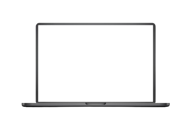 Ordinateur portable affichant un site web créé par ToMa Web